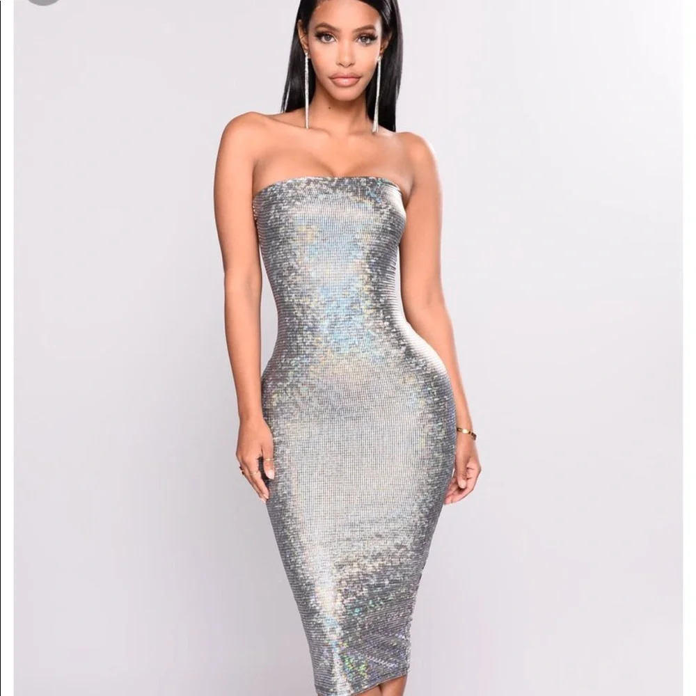 Fashion Nova multicolored Dress - Picture 1 of 3